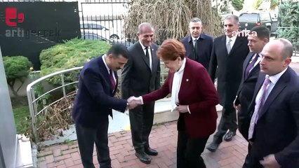 Akşener, Başkanlık Divanı üyeleri ve milletvekilleri ile bir araya geldi