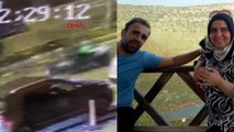 Eşinin ölümüne neden olan motosikletlinin serbest kalmasına tepki gösterdi