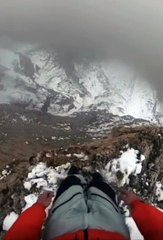 Ce parachutiste de l'extrême a eu beaucoup de chance