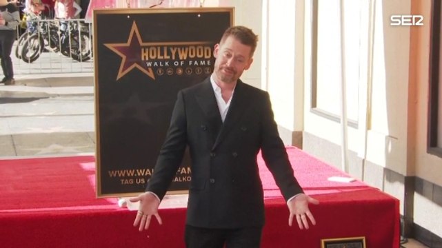 Macaulay Culkin ya tiene su estrella en el Paseo de la Fama de Hollywood de Los Ángeles