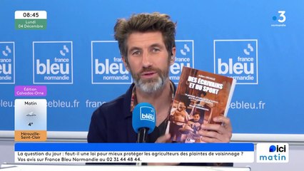 Julien Legalle relie le sport et les écrivains