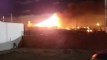 Incêndio de grandes proporções destrói fábrica de estofados em Arapiraca