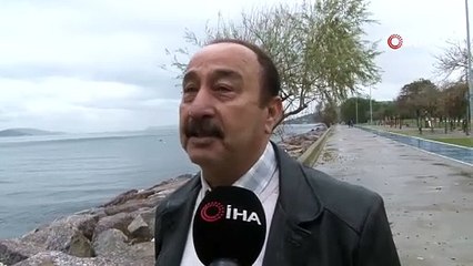 Deprem sonrası Marmara'da korkutan görüntü