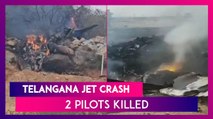 Telangana Jet Crash: Two Pilots Killed In Air Force Trainer Aircraft Crash; Probe Underway