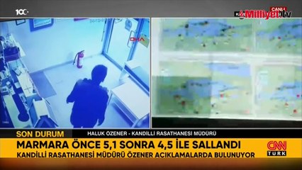 Kandilli Rasathanesi'nden 5.1 ve 4.5'lik deprem açıklaması