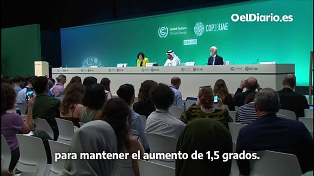 El presidente de la COP dice ahora que “cree en la ciencia” tras negar que haya evidencias para dejar el petróleo y el gas
