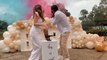 Couple finds out the gender of their upcoming twin babies *Wholesome Gender Reveal*