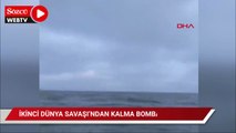 Danimarka'da İkinci Dünya Savaşı'ndan kalma bomba patlatıldı
