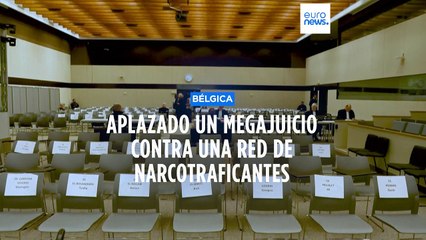 Aplazado un megajuicio en Bélgica contra una red de narcotraficantes