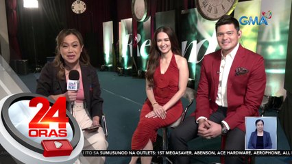 Live interview sa Kapuso Primetime King and Queen, Dingdong Dantes at Marian Rivera | 24 Oras