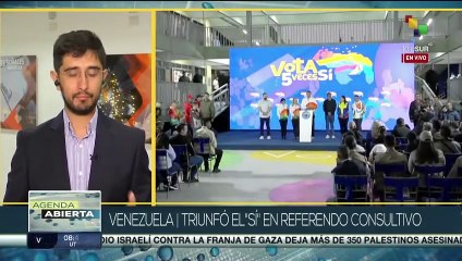 Download Video: El sí ganó en el referendo consultivo en Venezuela en defensa del Esequibo