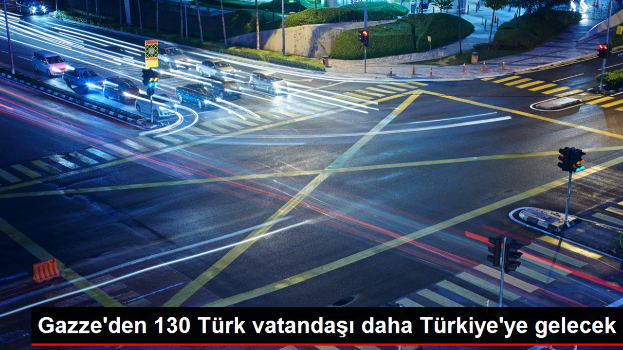 130 Türk vatandaşı ve aile yakını, Gazze'den Mısır'a geçti