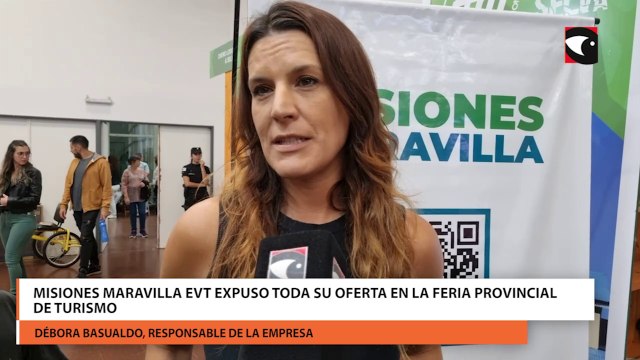 Misiones Maravilla EVT expuso toda su oferta en la Feria Provincial de Turismo