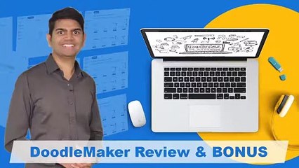 DoodleMaker Review   NEW AI Powered Doodle Maker APP   Paul Ponna's Review Of DoodleMaker