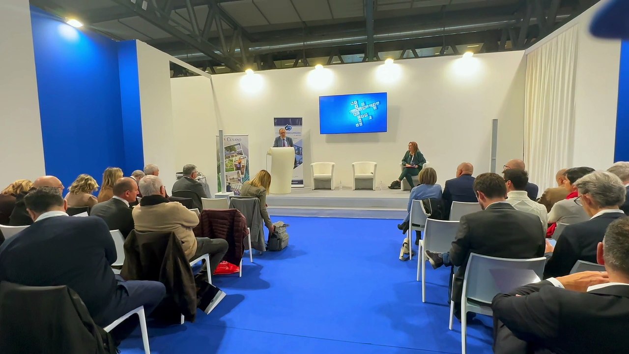 Fiera Sicurezza Intervista Presidente Avv. Luigi Gabriele