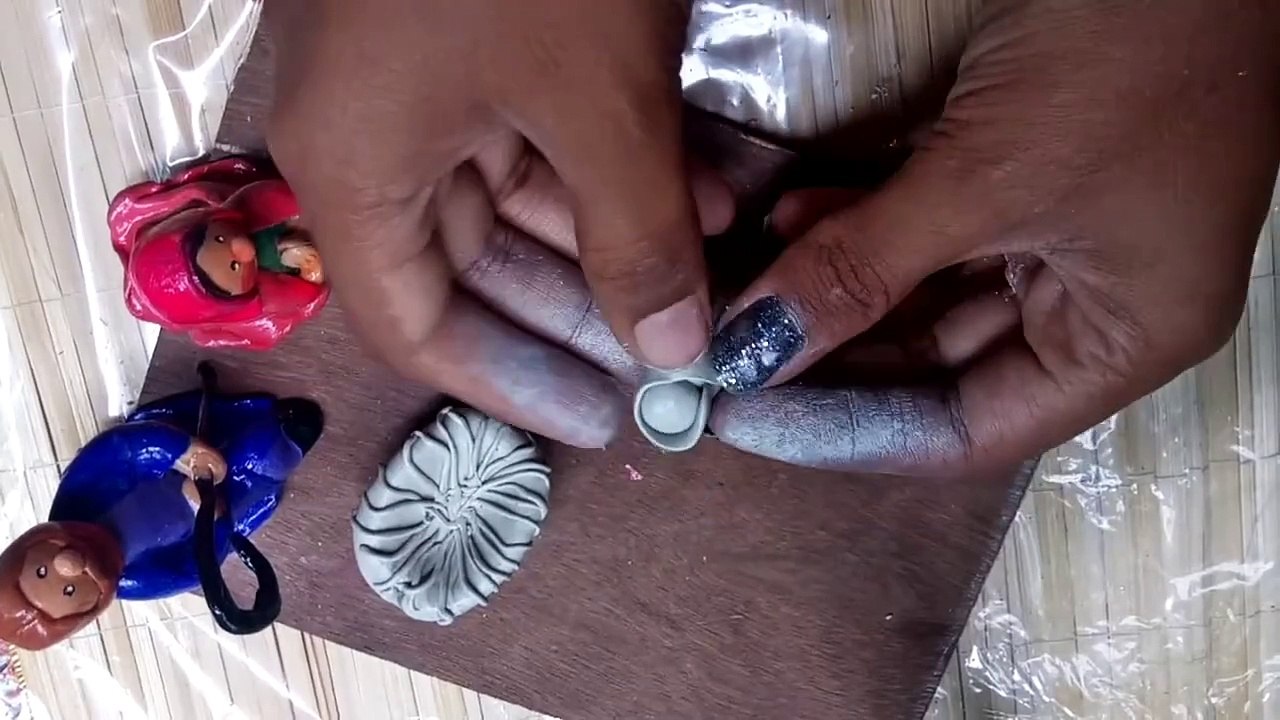 DIY baby jesus with lamb (குழந்தை இயேசு மற்றும் ஆட்டுக்குட்டி)
