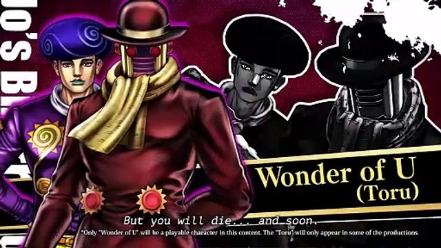 JoJo's Bizarre Adventure All-Star Battle R — Bande-annonce de Wonder of Ul