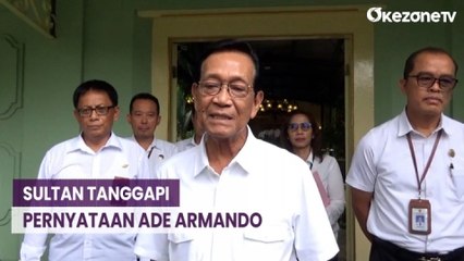 Ade Armando Singgung Politik Dinasti di Yogya, Sultan: Diubah Aja Undang-Undangnya
