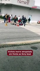 Ciclista morre atropelada em Itajaí