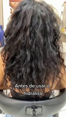 Antes e depois transformação hidraliso