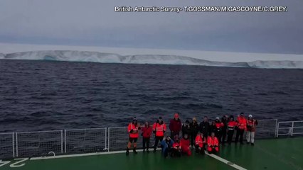 Take a Look at the World’s Largest Iceberg