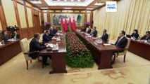 Encuentro bilateral entre Xi Jinping y Alexander Lukashenko en Pekín