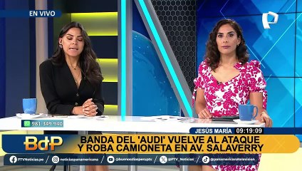 Jesús María: banda utiliza un “Audi” para robar por las calles de Lima