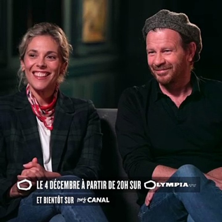Alysson Paradis et Philippe Lelièvre face à Bernard Montiel dans "Olympiascope". Bande d'anonce.
