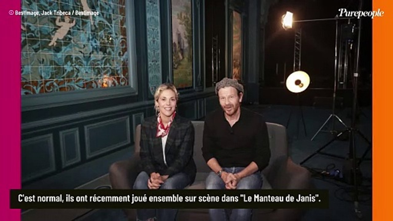 Alysson Paradis et Philippe Lelièvre complices pour un numéro inédit d'Olympiascope avec Bernard Montiel