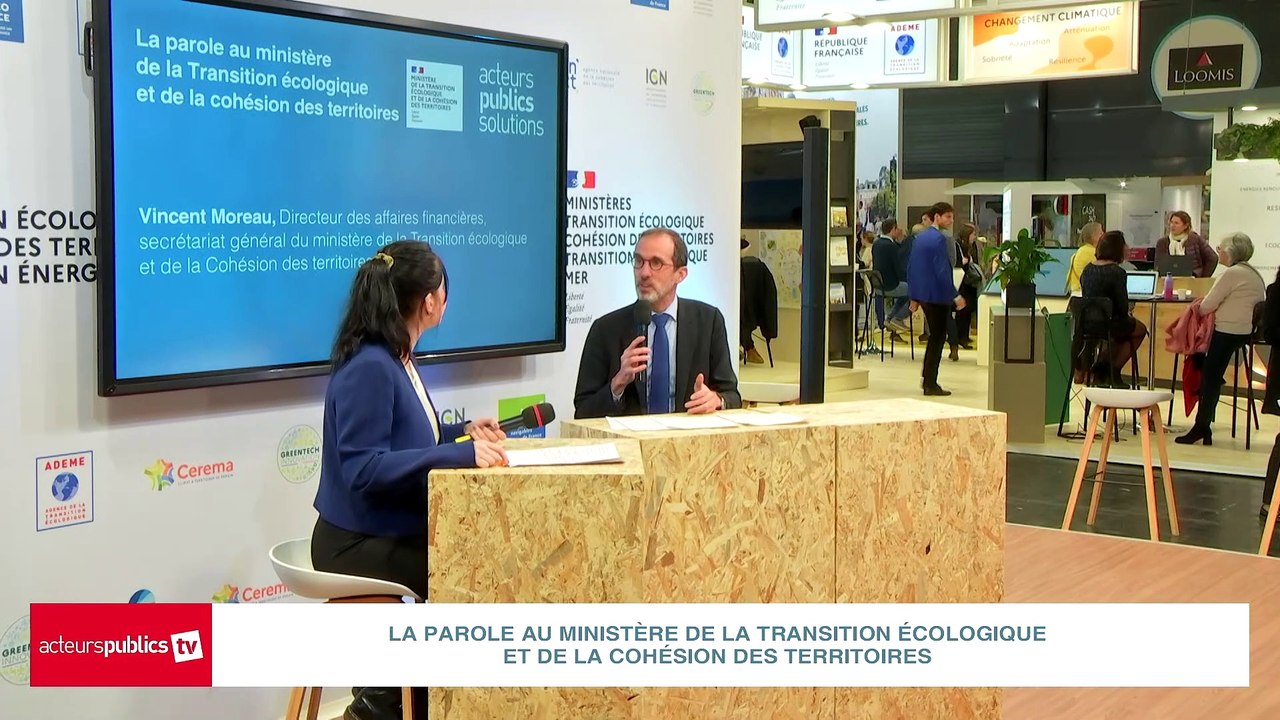 La parole au ministère de la Transition écologique et de la Cohésion ...