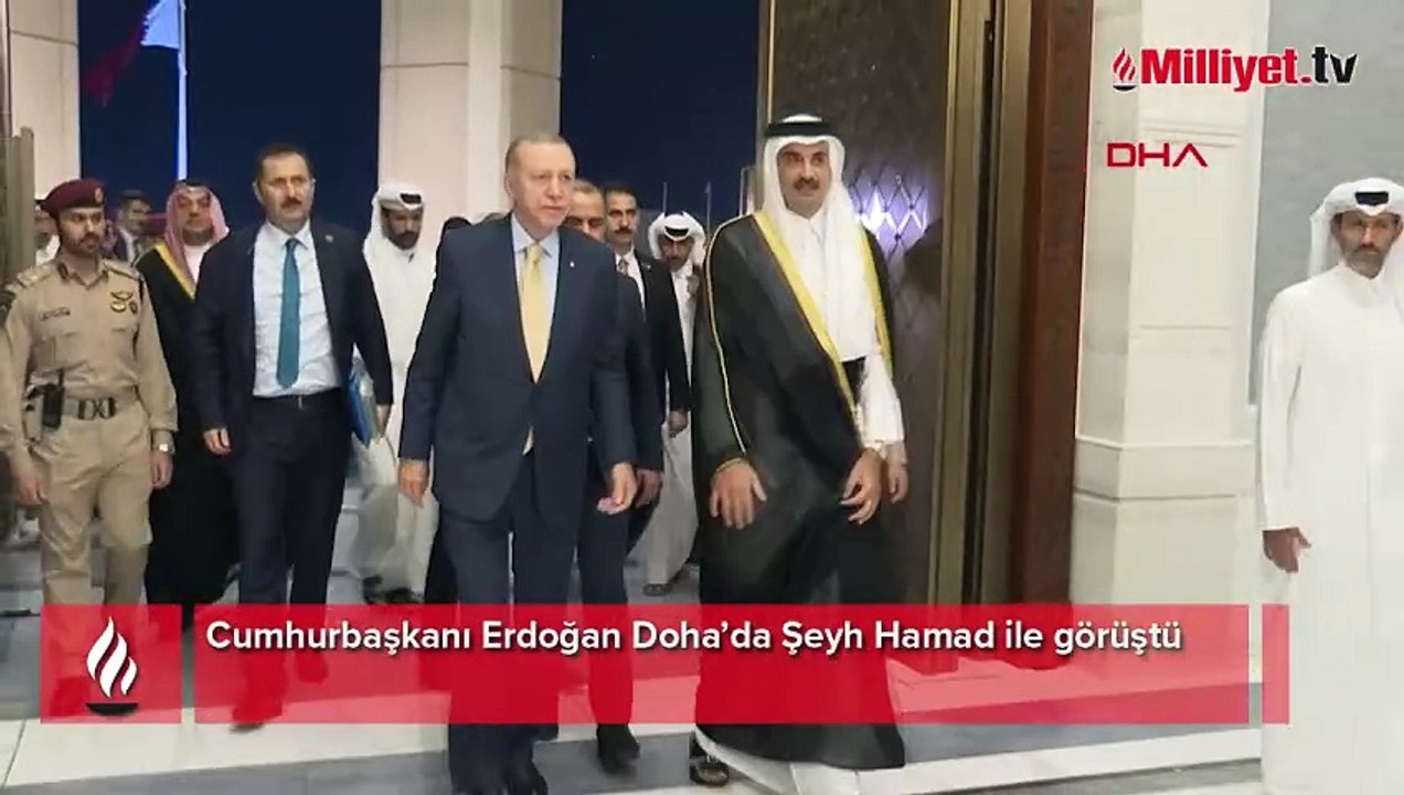 Erdoğan'dan Katar'da önemli temaslar! Gündem Gazze ve yeni anlaşmalar...