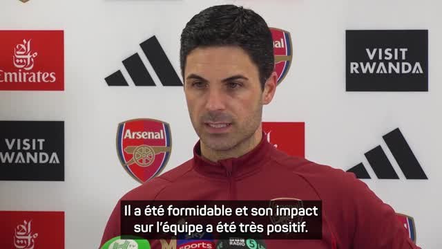 Arsenal - Arteta : Bukayo est spécial et nous l'avons avec nous, espérons-le, pour de nombreuses années