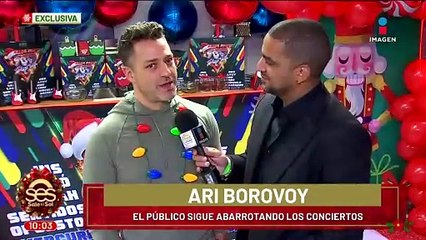 Jean Duverger en el DETRÁS DE CÁMARAS de los 90's Pop Tour Xmas