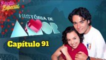 Paula Encontra Carlos Moretti Na Festa Dos Pais  | História De Amor 1995. Capítulo 91. Veja Completo ~>