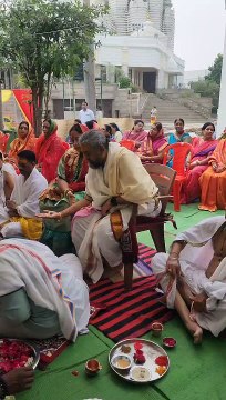 शतचंडी महायज्ञ में रोजाना 1000 से अधिक मंत्रों से सात दिनों में ढाई िक्ंवटल हवन सामग्री से देंगे आहुतियां