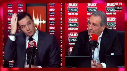 Jordan Bardella pris au piège sur Sud Radio
