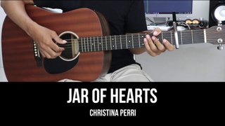 Jar of Hearts - Christina Perri | EASY Guitar Tutorial with Chords / Lyrics