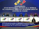 Pdte. CNE Elvis Amoroso: Referéndum Consultivo arrojó participación de 10.431.907 electores, 98,16%