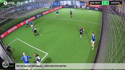 But de OSCAR GONZALEZ - WOLVES FIVE UNITED