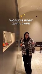 Zara abre su primera cafetería del mundo en un lujoso centro comercial de Dubai