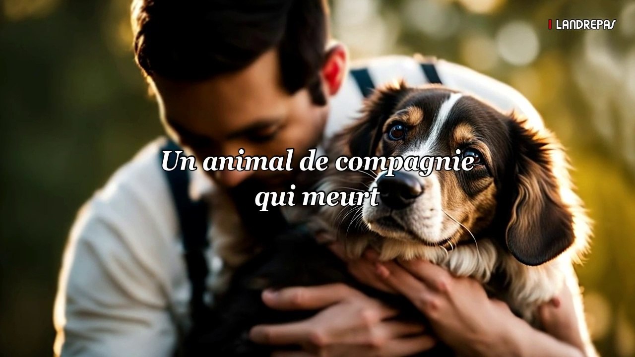 Un animal de compagnie qui meurt