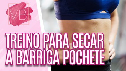 Acompanhe esse treino para SECAR A BARRIGUINHA POCHETE - Você Bonita (04/12/2023)