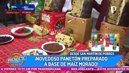 Navidad 2023: conoce el novedoso panetón de maíz morado para esta cena de nochebuena