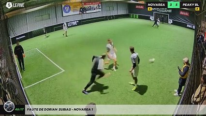 Faute de Dorian  Subias - NOVAREA 1