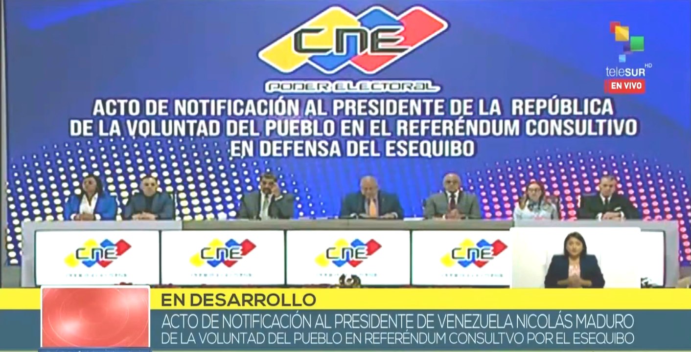 Referendo histórico confirma la voluntad del pueblo venezolano sobre el Esequibo