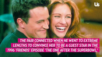 Julia Roberts Reflects on Ex Matthew Perry's 'Heartbreaking' Death