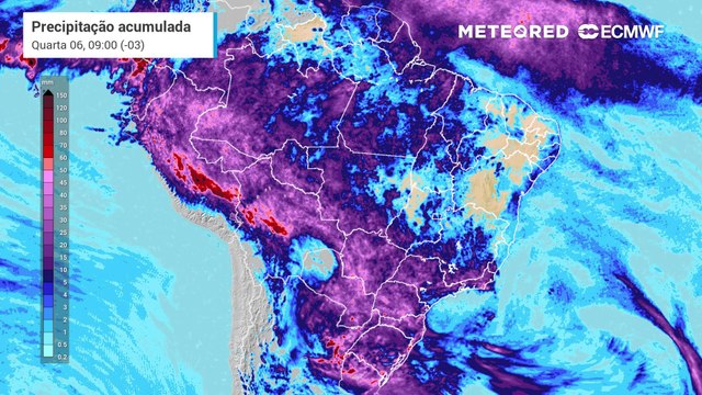 Chuvas intensas deixam Sul e Sudeste em alerta nesta semana