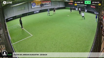 Faute de Jordan Augustin - ZZ BACK