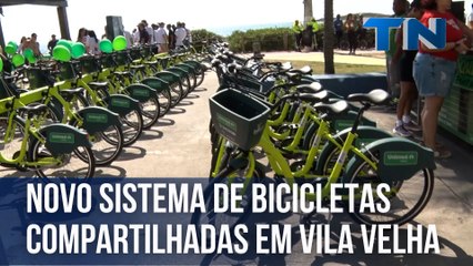 Novo sistema de bicicletas compartilhadas em Vila Velha