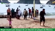 María Fernanda atacada por un tiburón